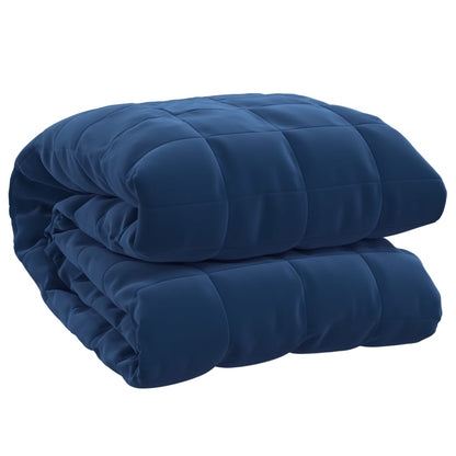 Verzwaringsdeken Stof Blauw
