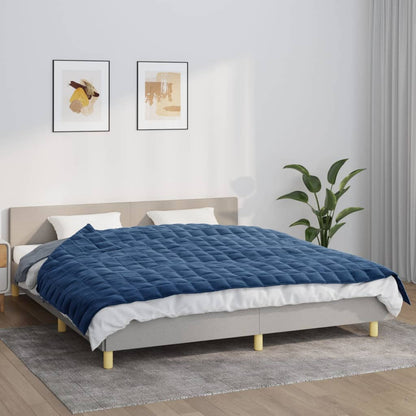 Verzwaringsdeken Stof Blauw