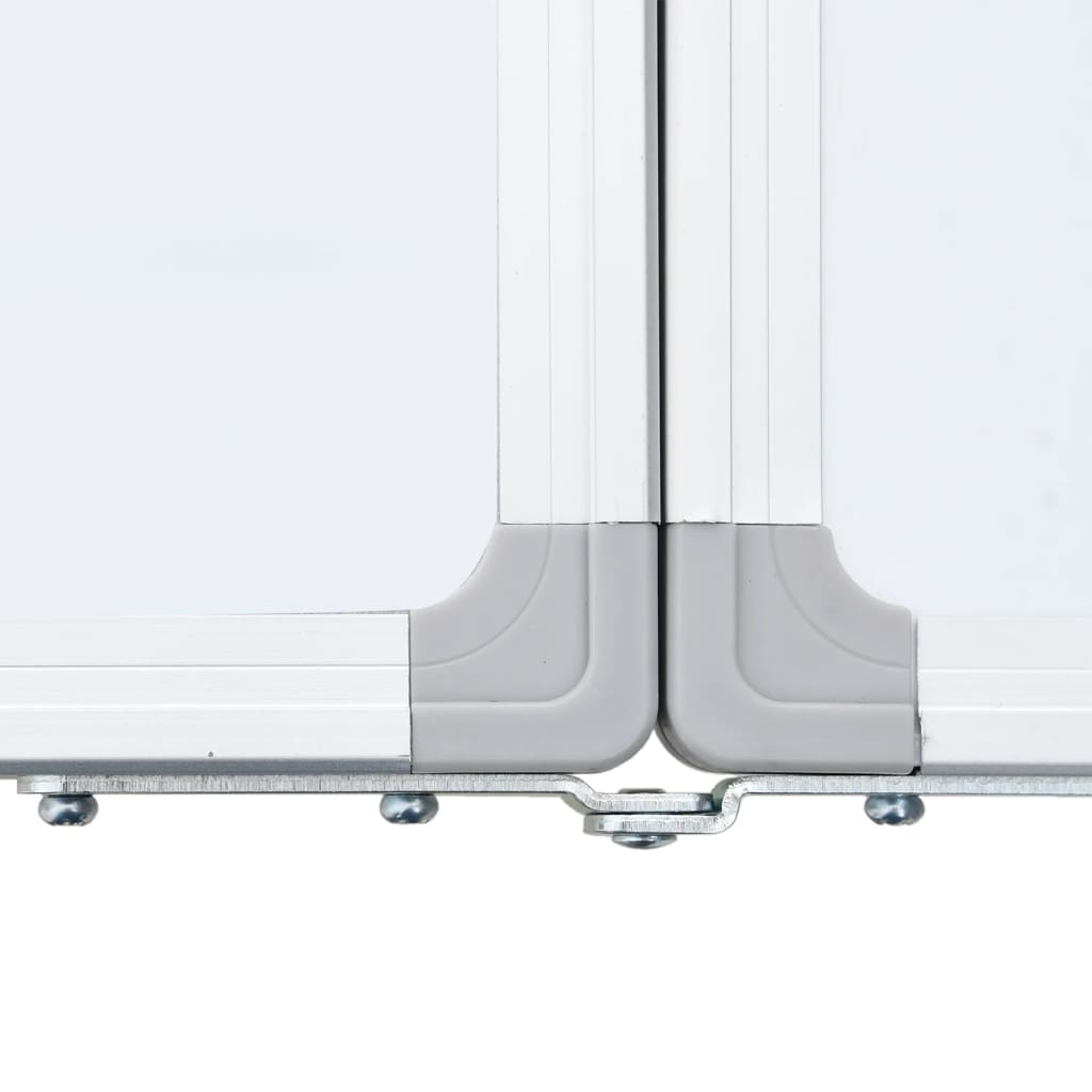 Whiteboard Magnetisch Inklapbaar 100X80X1,7 Cm Aluminium