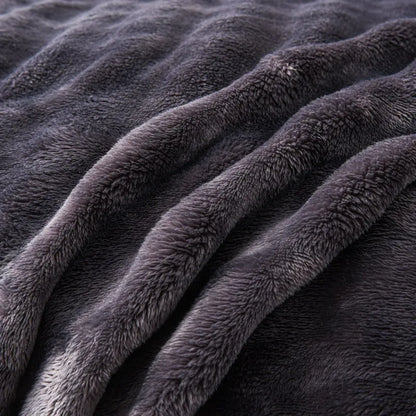 Zachte fleecedeken met koraalprint