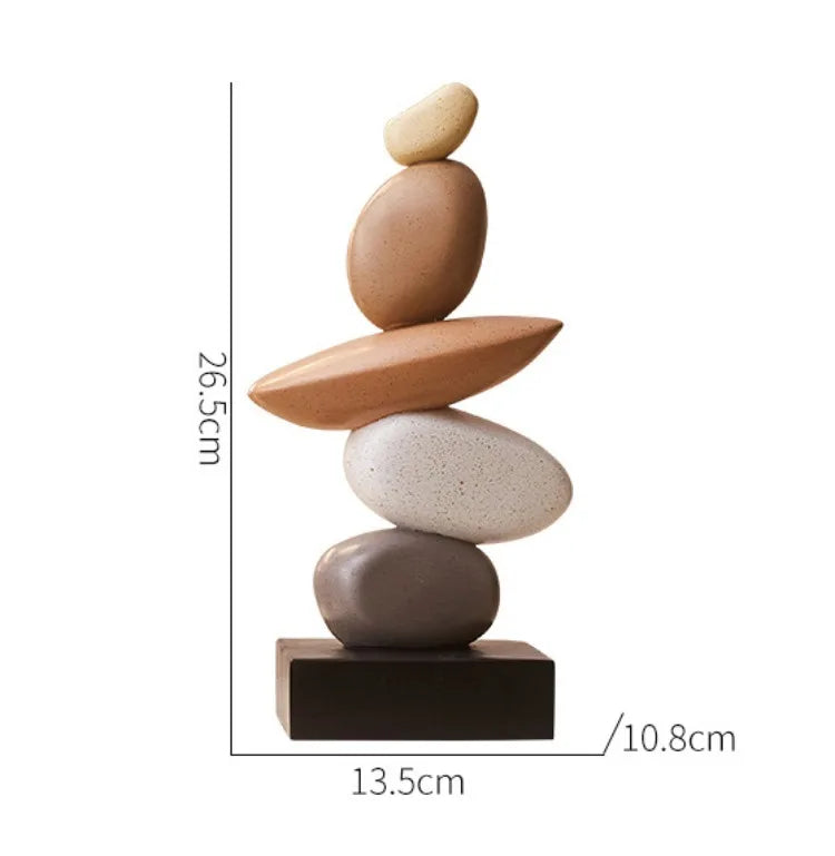 Scandinavisch hars beeldhouwwerk