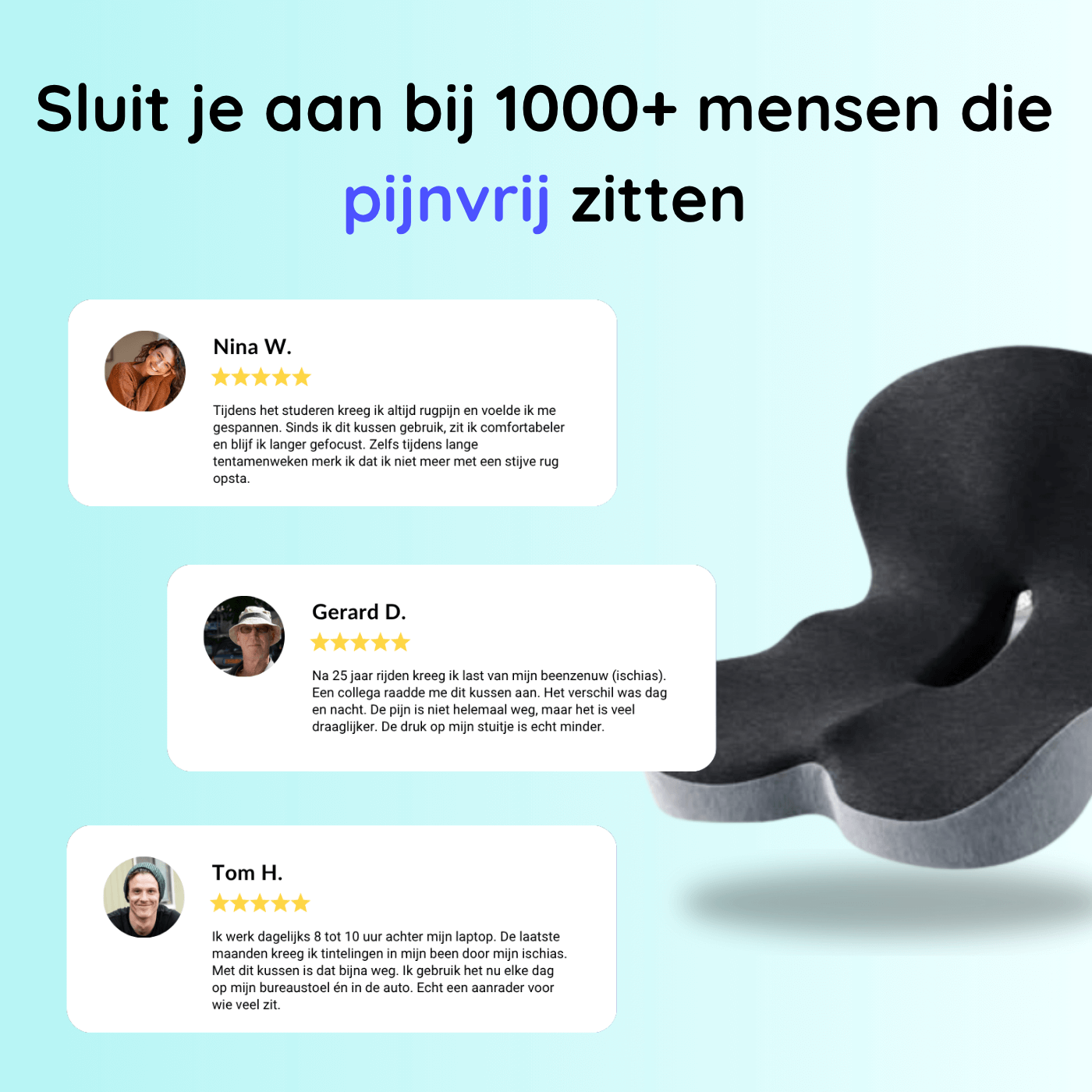 ComfoRest™ Zitkussen 